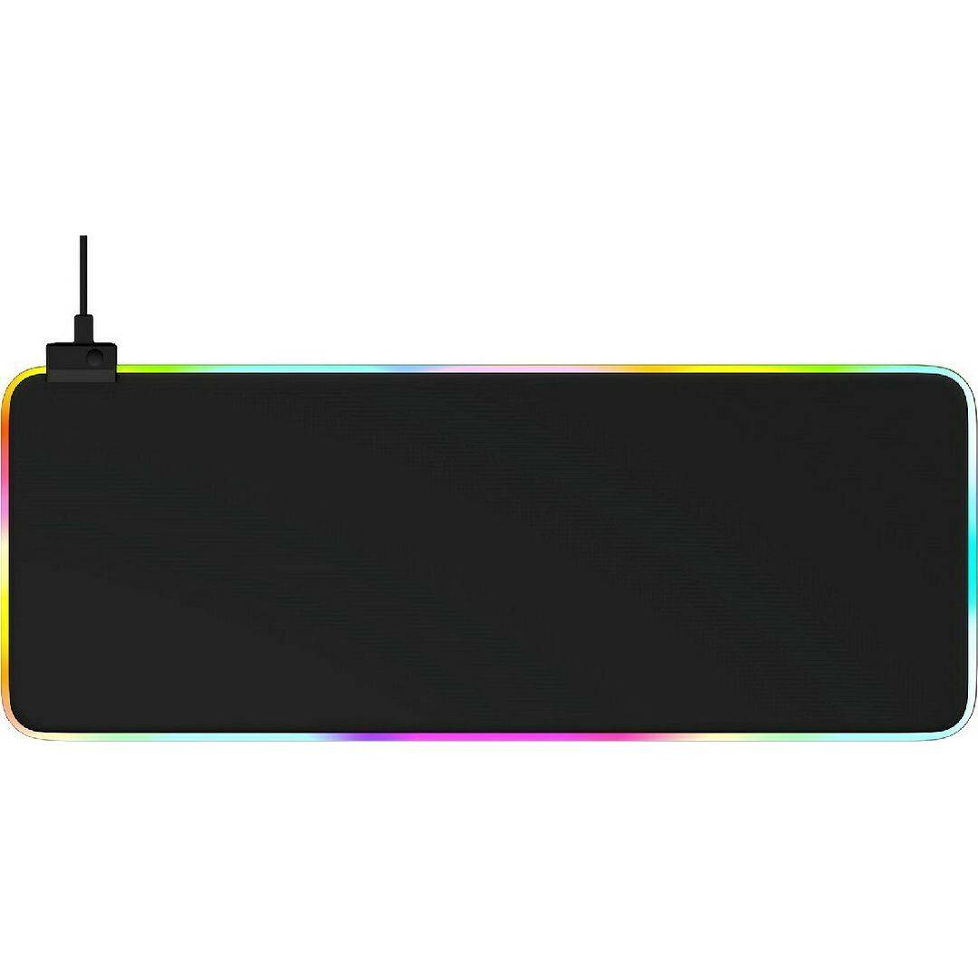 GMS-WT-5 Gaming Mouse Pad XXL 300x800mm με RGB Φωτισμό Μαύρο