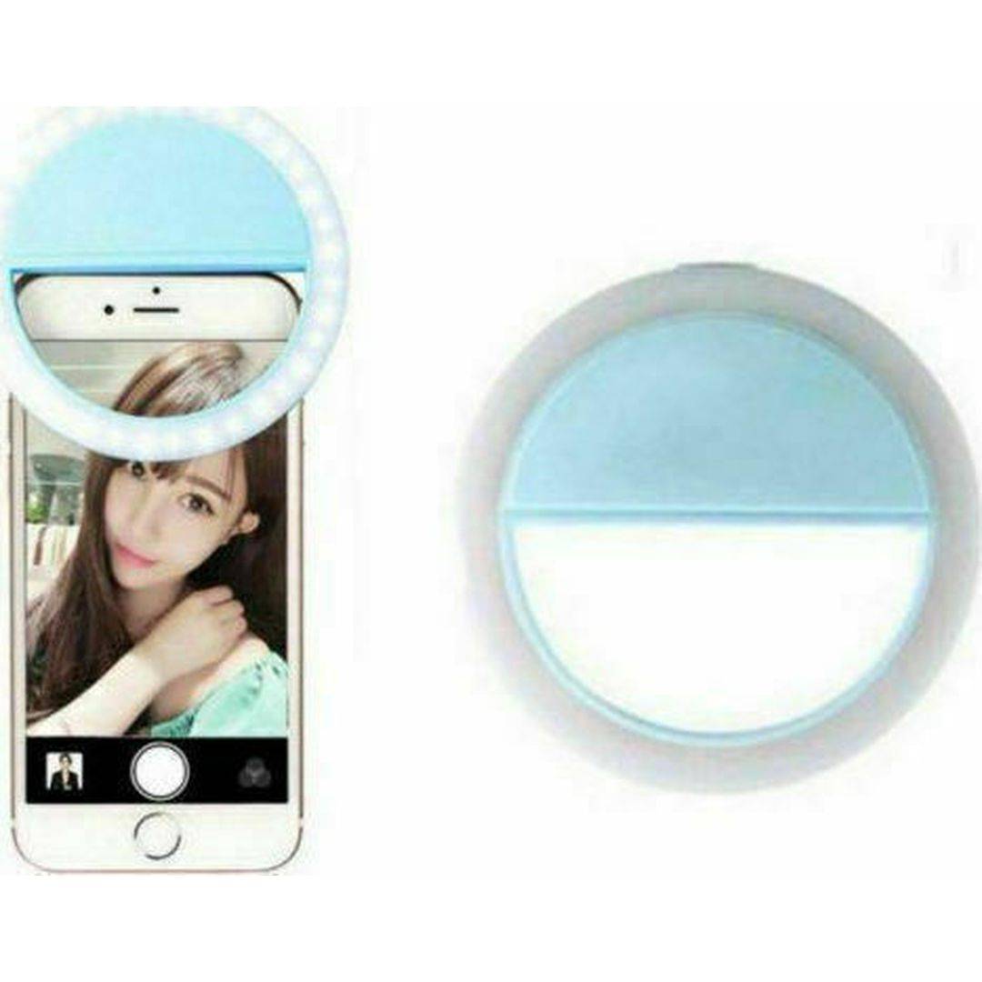 Andowl Q-C15 Mini Selfie Ring Light με 36 LED για Φωτεινές Φωτογραφίες Λευκό