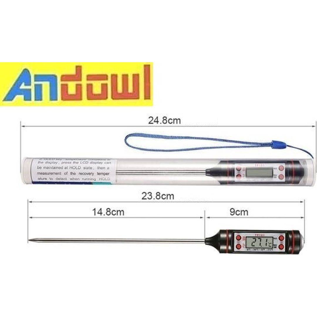 Andowl Q-WD25 Ψηφιακό Θερμόμετρο Μαγειρικής με Ακίδα -50°C / +300°C