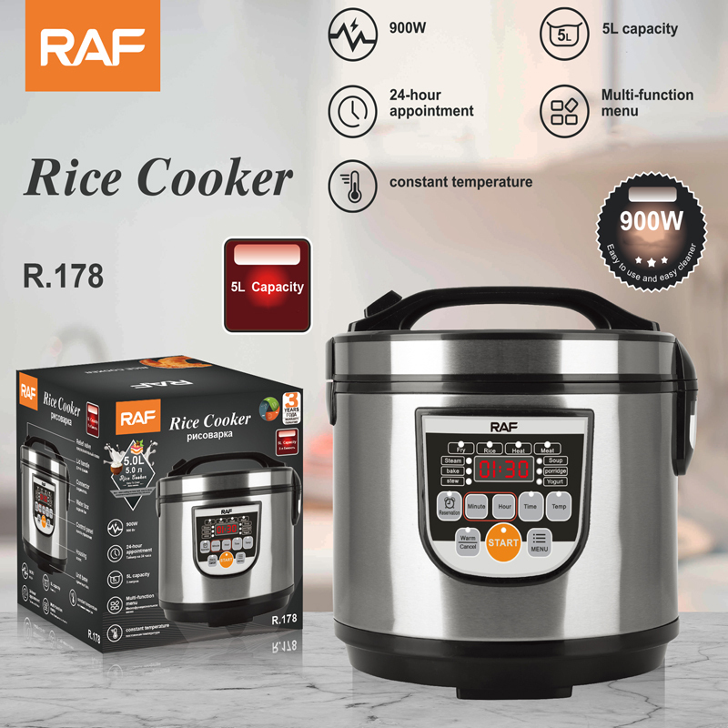 Raf Rice Cooker 700W με Χωρητικότητα 5lt 89060