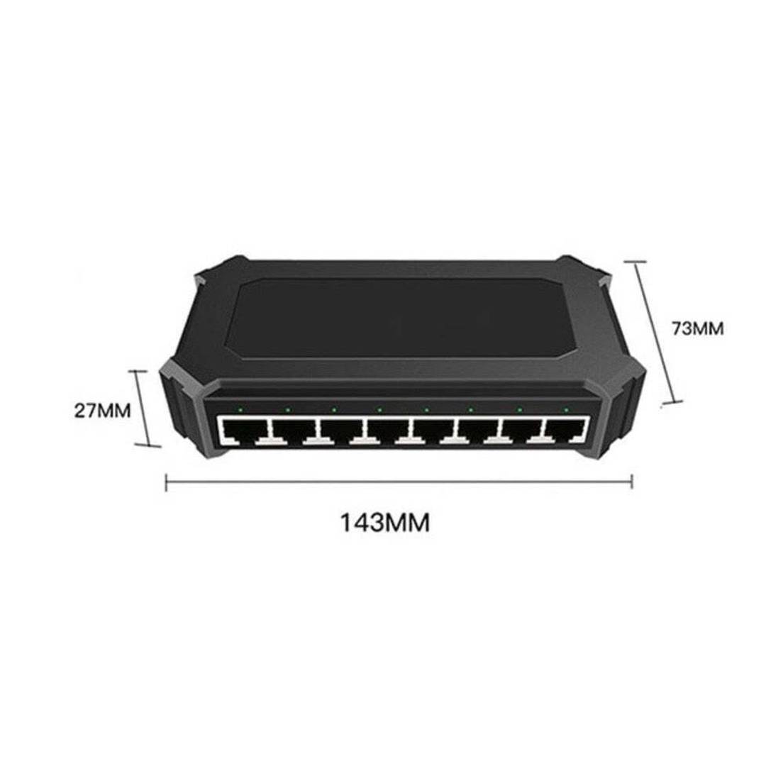 Unmanaged L2 Switch με 8 Θύρες Ethernet