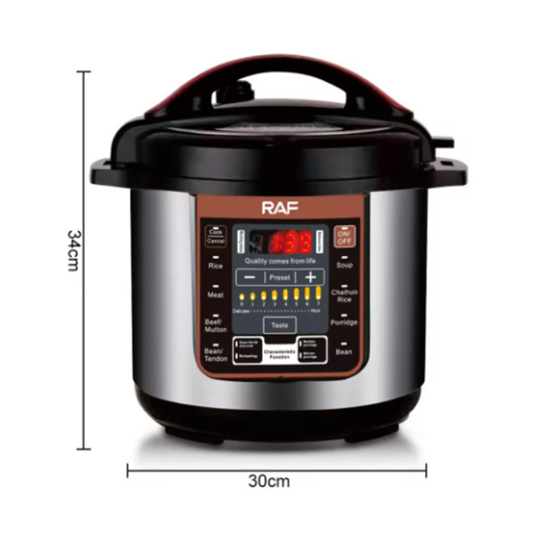 Raf Rice Cooker 1.6kW με Χωρητικότητα 12lt R-182