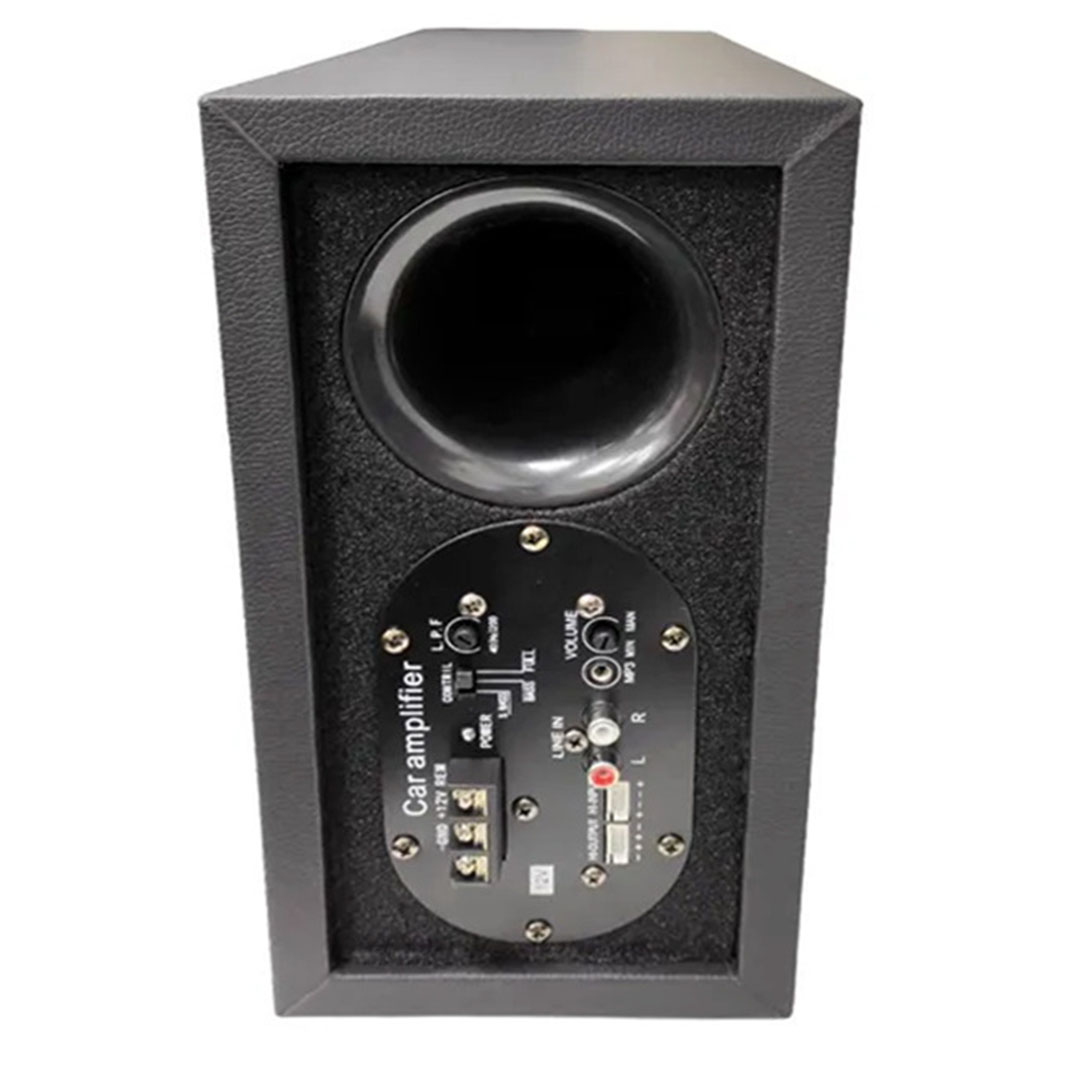 PerVoi Pervoi CTC-8031 Αυτοενισχυόμενο Subwoofer Αυτοκινήτου με Κούτα