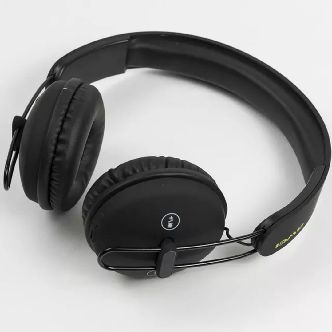 Ασύρματα, ενσύρματα over ear stereo ακουστικά Awei A800BL σε μαύρο χρώμα