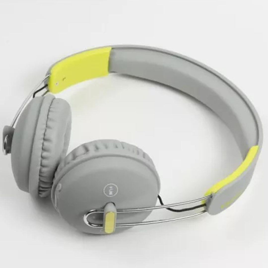 Ασύρματα, ενσύρματα over ear stereo ακουστικά Awei A800BL σε γκρι χρώμα