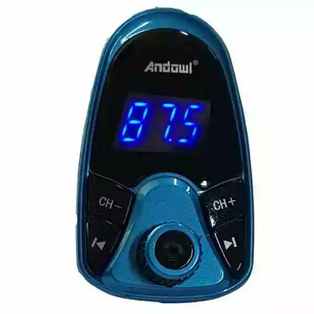 Bluetooth mp3 player αυτοκινήτου Andowl Q-B68 μπλε