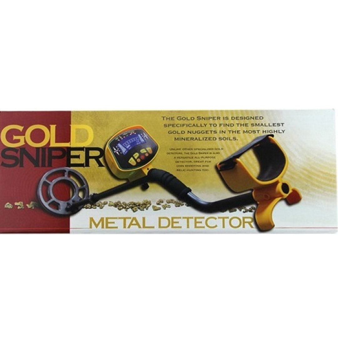 Αδιάβροχος ανιχνευτής μετάλλων εδάφους με οθόνη LCD GOLD SNIPER G025