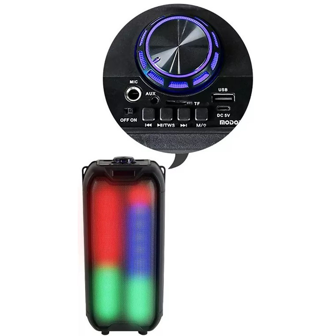 Ηχείο με λειτουργία karaoke 8Wx2 CMiK MK-8898 σε μαύρο χρώμα